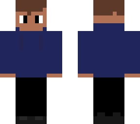 minecraft boy w/ headphones