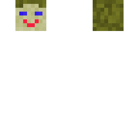 only a head