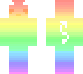 pastel rainbow demon