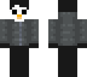 penguin with jacket