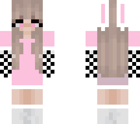 pink bunny girl