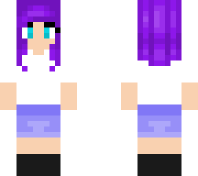 purple hair