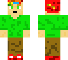 rainbow hair guy.