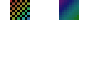 rainbow head