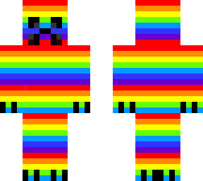 rainbow patchwork creeper