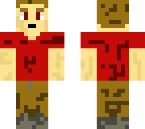 red shirt guy