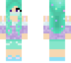 sea girl with mask - mask update