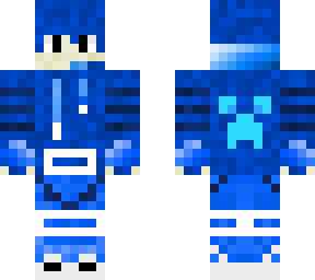 wow he put to much blue on, gamer boy