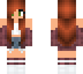 auburn hair