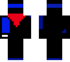 blue blood bleeding man