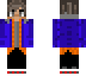 blue jacket boii