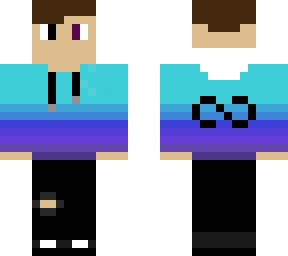 colorful boy's skin