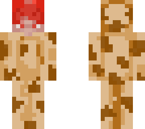 cookie onesie with red hair!
