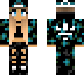 cool girl skin