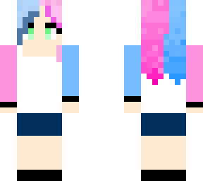cotton candy girl