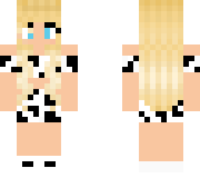 cow print blonde