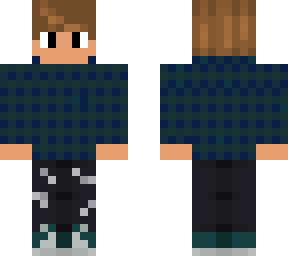 dark turquoise checked shirt!