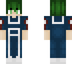 deku in his pe uniform