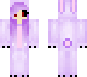 evil purple bunny