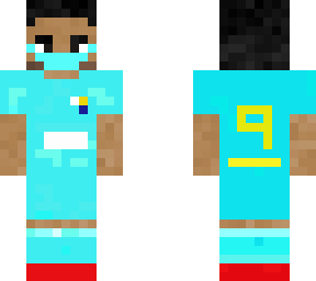 fc barcelona 2019-2020 aqua jersey with aqua mask!