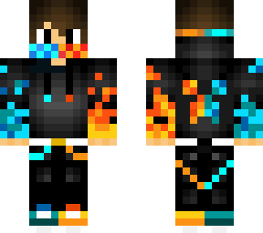 fire ice with mask