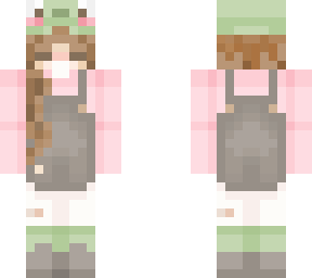 froggie girl (brown hair version)