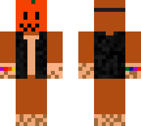halloween monkey (pumpkin mask)