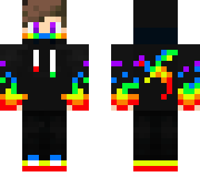 hombre de arcoiris