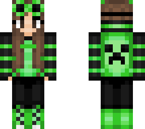 my minecraft skin version 3 (creeper from)