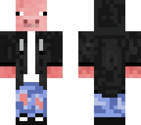 pig with clothes