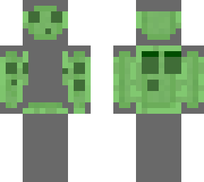 player slime (left arm is main arm) (eyes on parts)