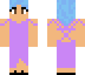 purple dress