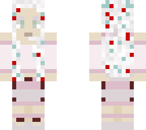 siren's skin snow hair