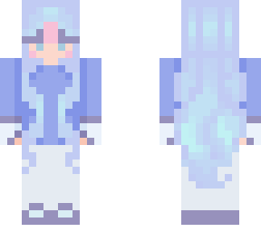 sky blue girl