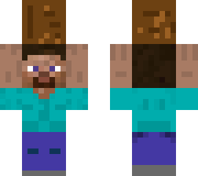 steve holding dirt
