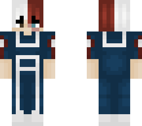 todoroki in his pe uniform