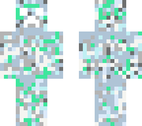 white arctic creeper skin