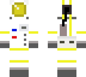yellow astronaut