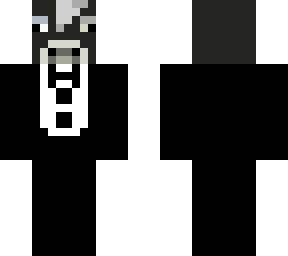 a cow with a tuxedo