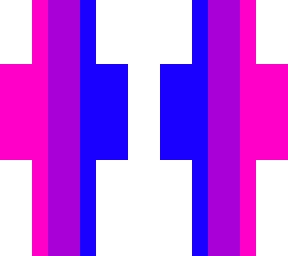 bi pride flag skin