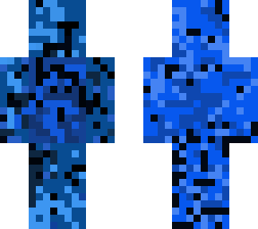blue and black