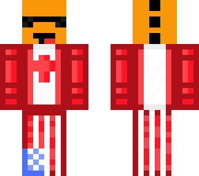 dino in flag costume