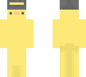 ducky with a black hat!