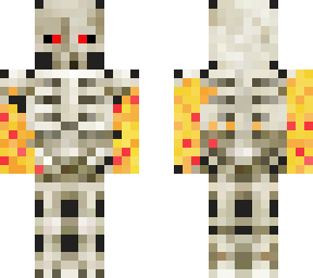 firey skeleton brute