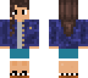 girl in jean jacket!!
