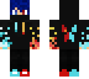 ice and fire skin boy