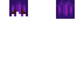 male hb - anime bangs - neon club purple