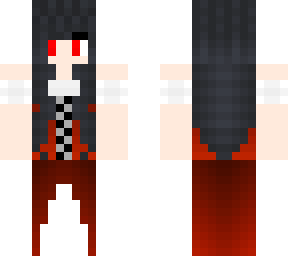 me in a red dress (in the nether)