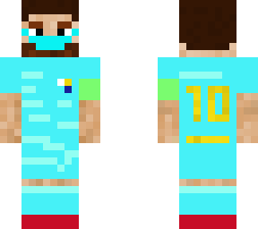 messi with mask