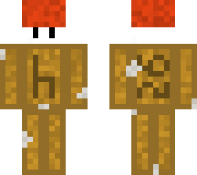 mushroom (dark oak) box dude
